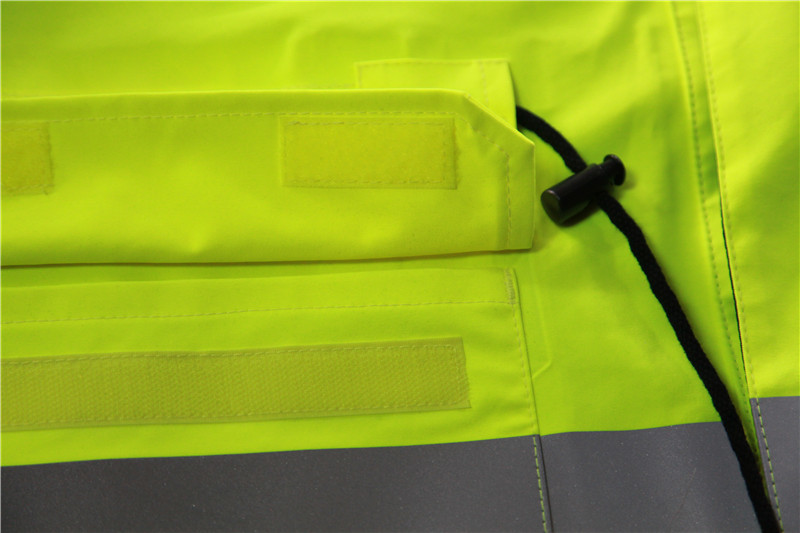 Hivis Waterproof DRK safety Jacket Resistant To 50 times Industrial Washing for rescue job
