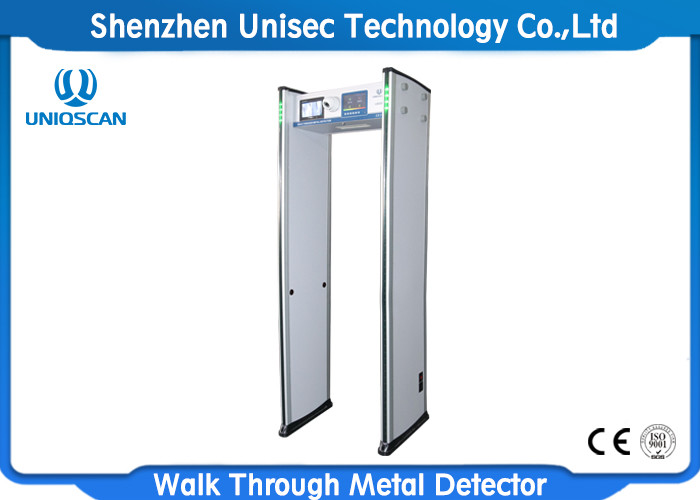 7" Screen CCTV Camera 33 Zones Door Frame Metal Detector