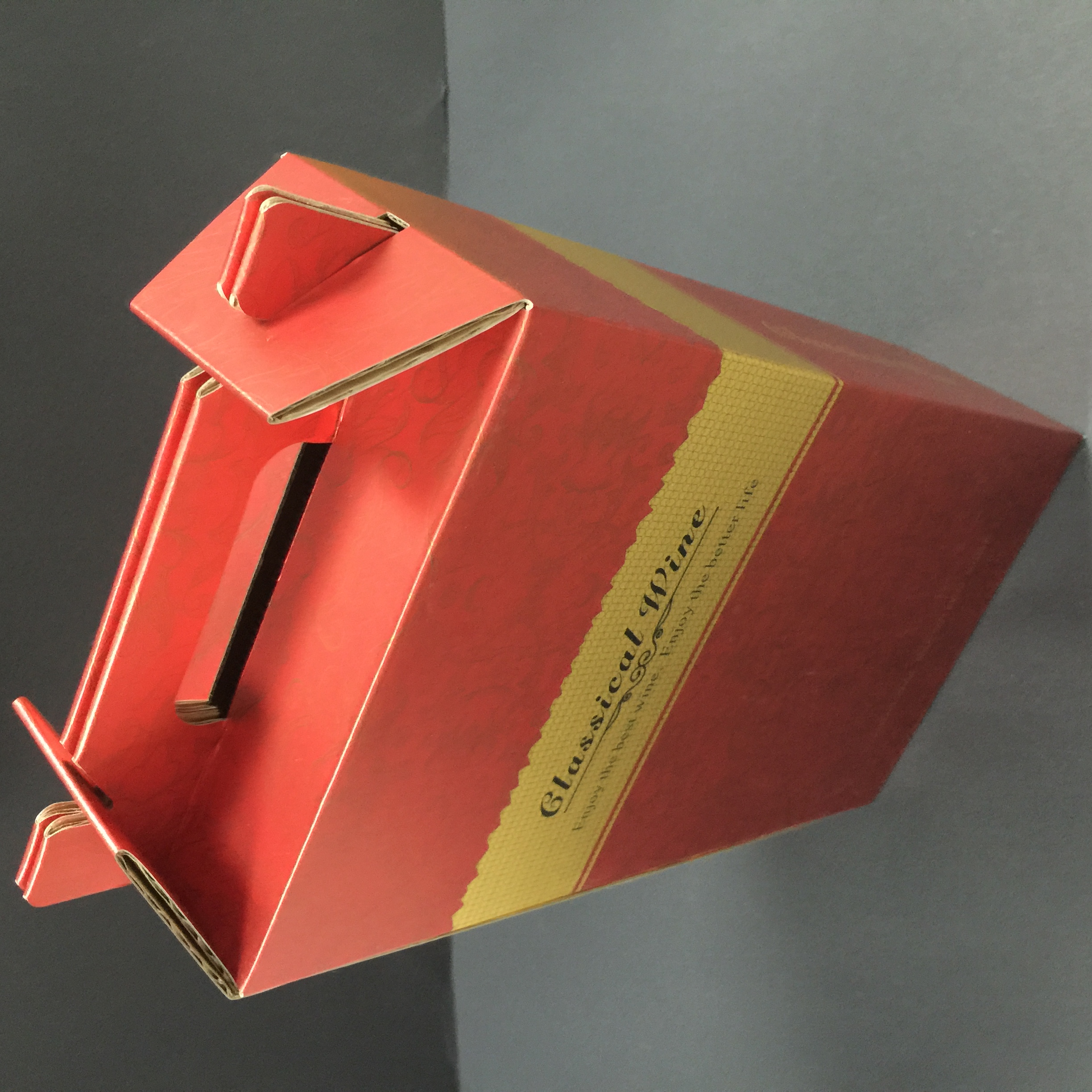 Eco Friendly Recyclable Tuck Top Gift Packaging Box For Camera Affirmation Cards