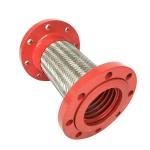 SS 304 Stainless Steel Metal Garden Hose Flange Corrugated Air Conditioning Tank