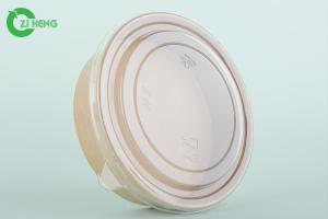 China Food Storage Disposable Food Containers , Takeaway Paper Ice Cream Bowls wholesale