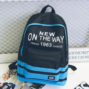 China Schoolbag female han edition hits color street backpacks college wind schoolbag canvas backpack leisure computer bag wholesale