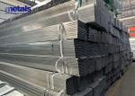 Welded Pre Galvanized Steel Pipe Hot Dipped Black Square Tube