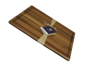 China Popular Antimicrobial Bamboo Cutting Block , Oak Cutting Board For Kitchen wholesale