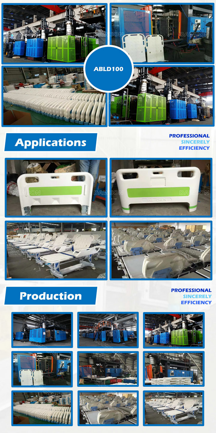 HDPE PVC Medical Bed Nursing Bed Board Manufacture Blow Molding Machine