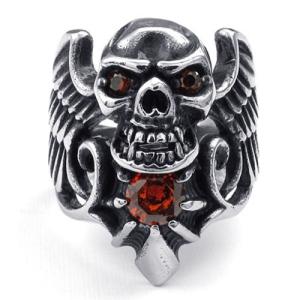 China Tagor Jewelry Super Fashion 316L Stainless Steel Casting Ring PXR218 wholesale
