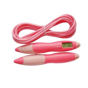 China Fitness Jump Rope JP-100 All Pink Weight Bearing Aerobics Skipping Rope Personalized Color And Trademark wholesale