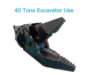 China Black 40 Tons Excavator Hydraulic Pulverizer Hydraulic Concrete Muncher wholesale