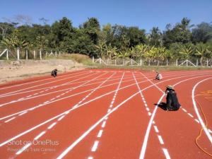 China Customized Competition Running Track With Fade Resistance wholesale