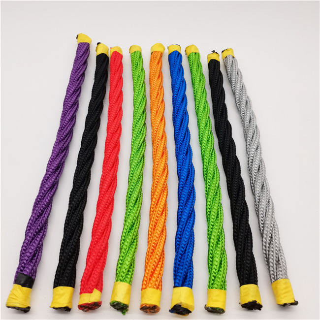 Twisted Polyester Combination Wire Rope 16mm 4 Strands For Playground Swing