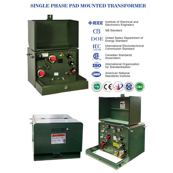 75kVA 100kVA 167kVA Transformer Single Phase Pad Installation Transformers Pad Mounted Transformer