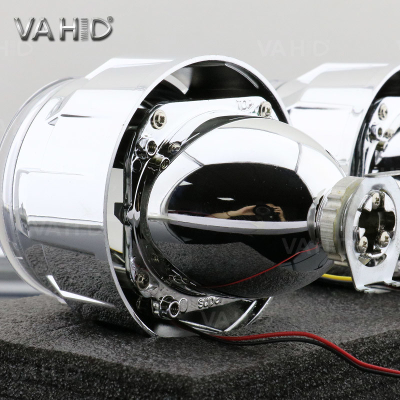 CH27 2.5inch Round Crystal angel eye Bixenon Car hid xenon projector kit