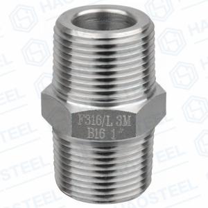China Hexagon Double Threaded Forged Steel Pipe Socket JIS B2311 wholesale