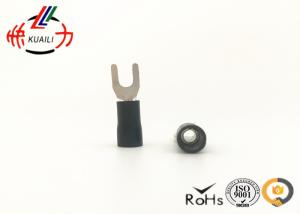 China Black Copper Crimp Connector Insulated Wire Terminals / Copper Tube Terminals wholesale
