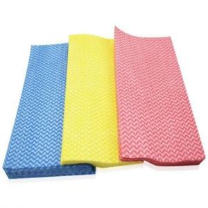 China 45gsm Nonwoven Cleaning Cloth Absorbent Magic Lint Free Towels wholesale
