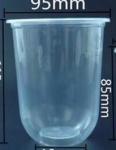 Milk Tea Biodegradable Plastic Cups , Compostable Plastic Cups Recyclable