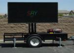 10mm Truck Mounted LED Screen , Outdoor DIP346 Mobile LED Screen Trailer