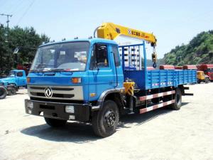 China 4x2 Cummins 190HP Dongfeng DFD5160JSQ Truck Crane wholesale