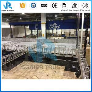 China 20 * 20m Trade Show Truss Exhibition Stand , Trade Show Booth For Car Show wholesale