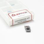 High Cutting Efficiency CCMT060204 Cermet Turning Inserts With Chemical