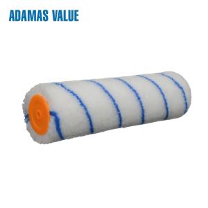 China Blue Stripe Paint Roller Brush Easy Drying Great Crease - Resistance wholesale