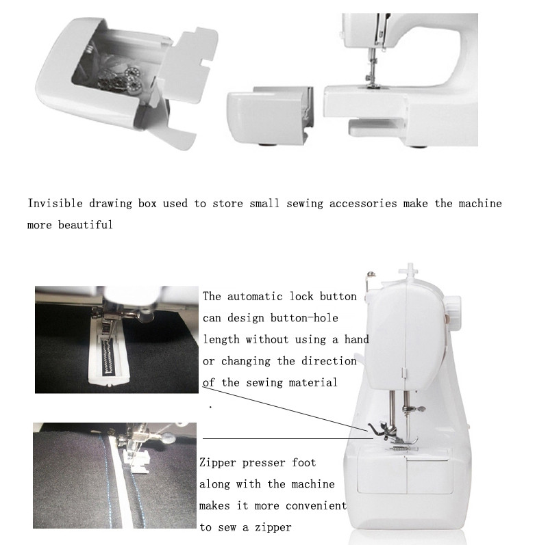 Retail Household Singer Sewing Machine with Adjustable Stitch Length Directly from 's