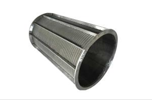 China Precision Tube Stainless Steel Slot Wedge Wire Well Screen Filter Mesh wholesale