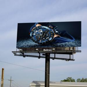 China 10ftx12ft Waterproof LED Panel Displays P6 Fixed Frame Street Advertising wholesale