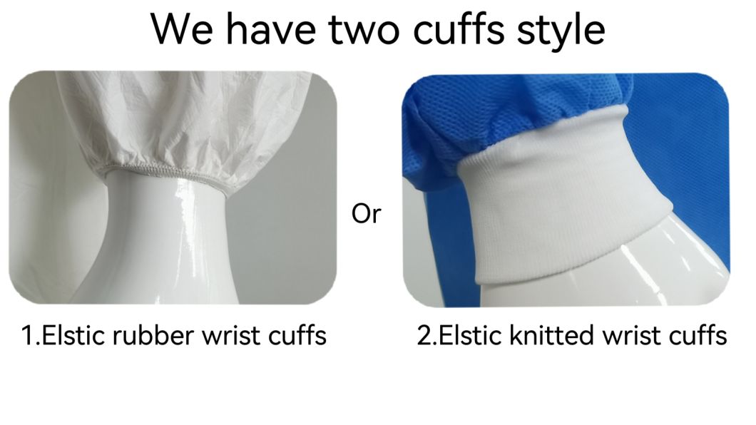 Wholesale PP+PE Type5&6 Cat3 White 60GSM Coverall for USA Market