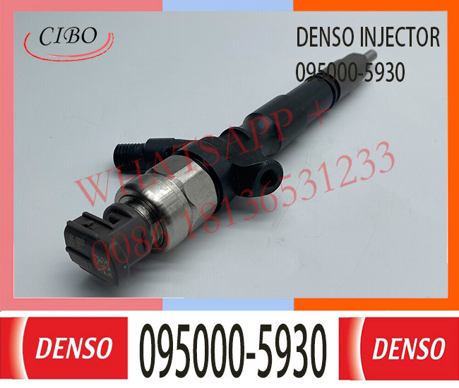 095000-5930 Common Rail Diesel Fuel Injector 23670-09060 For TOYOTA HILUX 2KD-FTV Engine