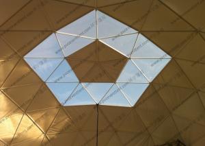 China Customized PVC Cover Geodesic Dome Tent Convenient For Outside Event / Trade Show wholesale