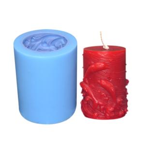 China Dolphin Shape Silicone Candle Mold Sustainable 3D Candle Molds wholesale