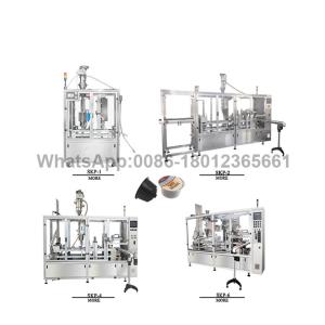 China 12KW 60mm Coffee Capsule K Cup Filling And Sealing Machine wholesale