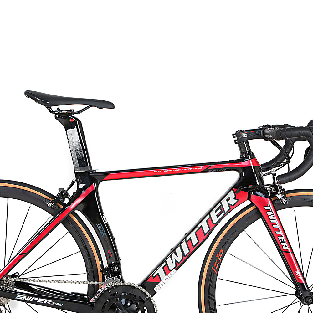 56cm Frame Twitter Full Carbon Road Bike RS RIM Brake SNIPER R 22 Speed