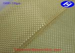 Acid / Alkali Resistance Kevlar Aramid Fiber Plain Fabric 1500D 220GSM