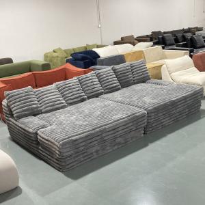 China Comfy Green Fabric Sponge Sofa Easy Assembly 100 Lbs Weight Capacity wholesale