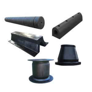 China foam filled Arch Rubber Marine Fender With Gangway Ladder Pier Protection wholesale