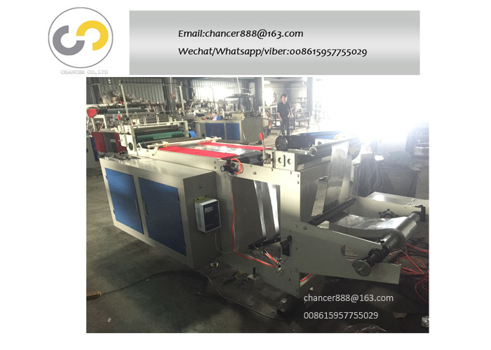 Aluminum foil roll to sheet cutting machine, computer control crossing cutter
