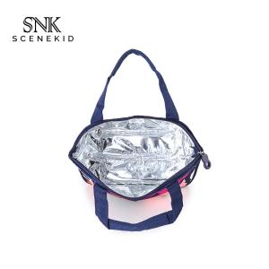 China Large Capacity Flower Print Thermal Neoprene Lunch Tote wholesale