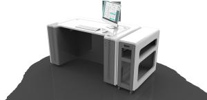 China Isolation 220V 162 M³ 50HZ Doctor Consultation Table wholesale