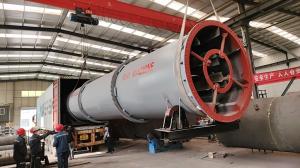China GHG Drum Rotary Single Layer / 3 Layers Wood Chips Sawdust Drum Dryer wholesale