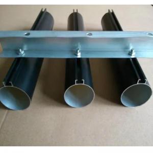 China Aluminum Round Tube Kitchen Ceiling Tiles Suspended Metal Aluminium Profile Panel , 75mm Dia wholesale