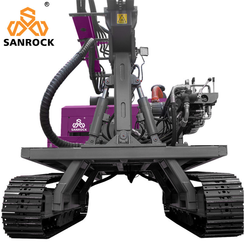 Pile Drilling Rig Photovoltaic Solar Pile Driver Machine Hydraulic Pile Driving Equipment