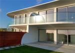Balcony Frameless Glass Railings Aluminium U Channel Glass Balustrade