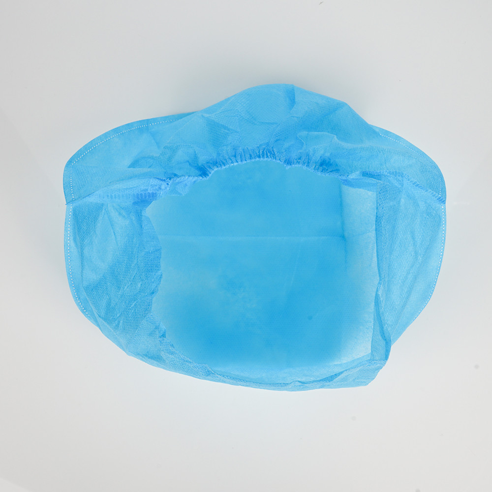 Non Woven Caps Hats Use In Operating Theater / Nonwoven Bouffant Cap For Doctor Or Nurse