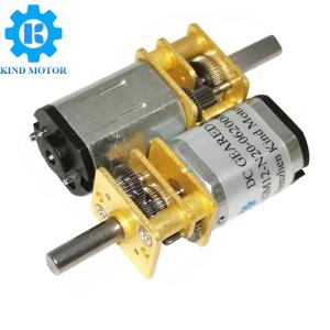 China Micro GM12-N20 3v 5v 6v 12v N20 n30 12mm DC Gear reduction Motor wholesale