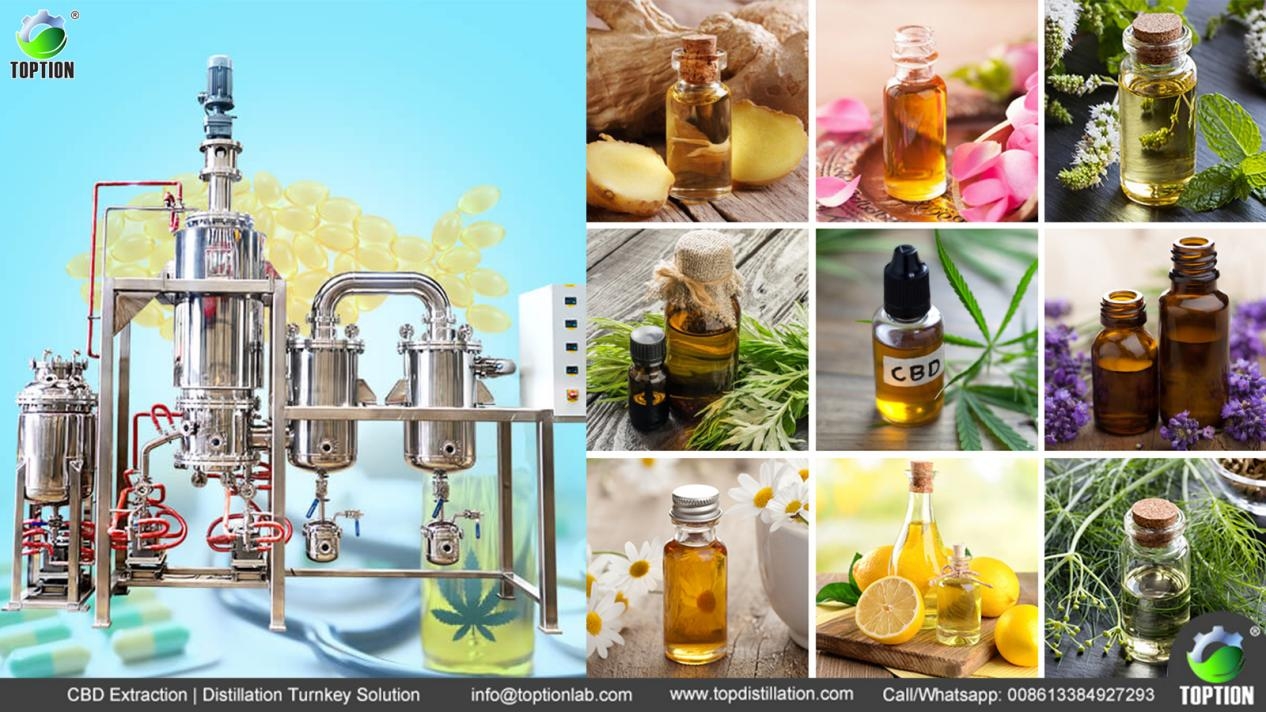 Essence oils and extracts equipment