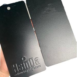 China Fine Black Texture Polyester TGIC Powder Coating wholesale