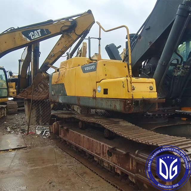 Original Used Volvo EC480 48Ton Crawler Excavator Noise Reduction Technology