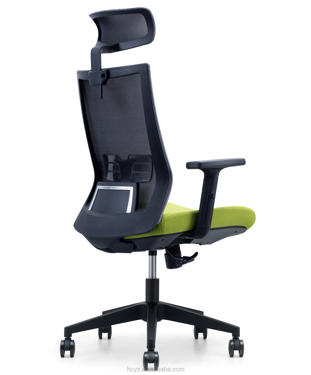 Adjustable Armrest and Headrest Office Mesh Chair for Modern High Back Ergonomic Design